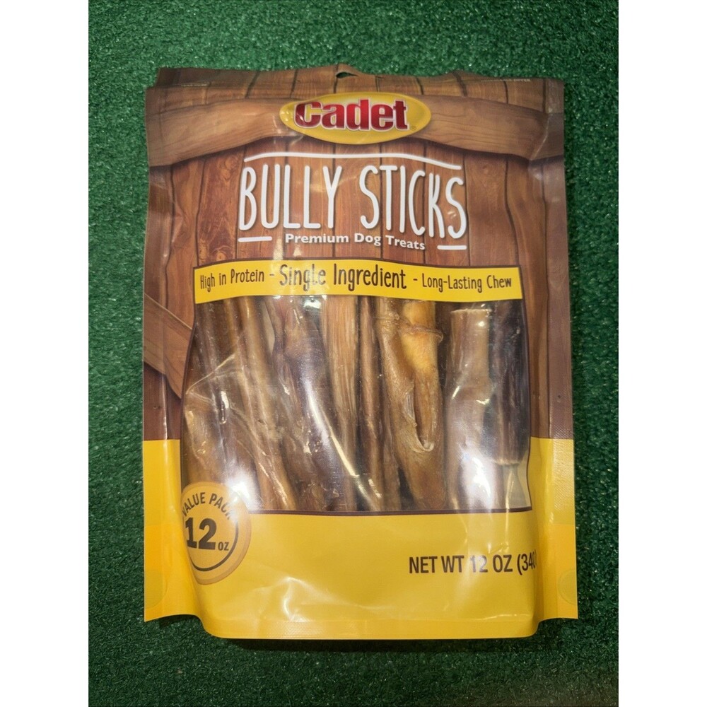 Cadet Single Ingredient Bully Sticks for Dogs Small -Dog [12 oz]